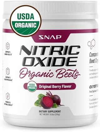 SNAP bottle of Nitric Oxide Organic Beets