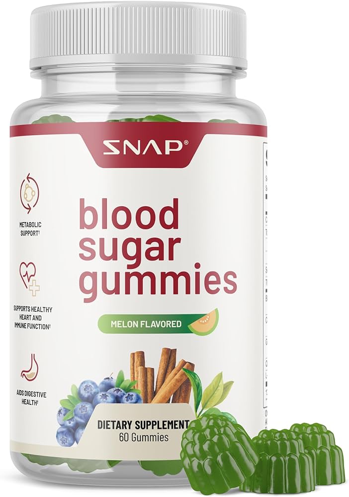 SNAP Blood Sugar Gummies Bottle